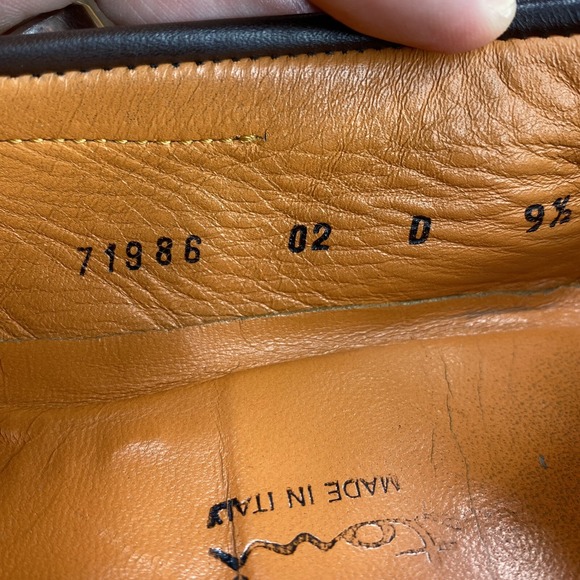 Santoni Ascott Men's Brown Leather Penny Loafer Shoes Size 9.5 D /Retail At $650 - Picture 8 of 9